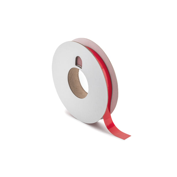 Hellermann Tyton 558-00308 Thermal Transfer Adhesive Labels, Solid Color Continuous Roll, 1.0 x 250', UV Stable VL, Red, 250 ft/roll