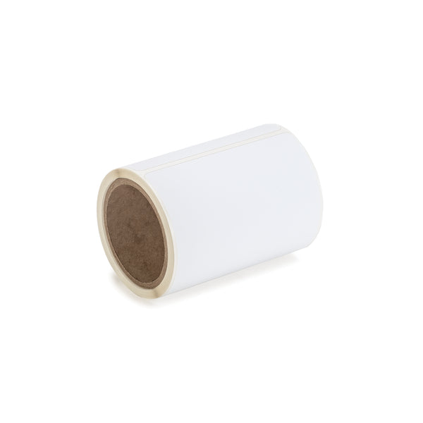 Hellermann Tyton 558-10001 Inkjet Die Cut Roll, 3.5" x 5", White, Polyester, 50/roll