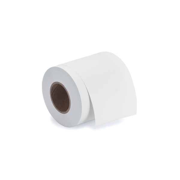Hellermann Tyton 558-00701 Inkjet EDP Continuous Roll, 3" x 100', White, Removable Paper, 100'/roll