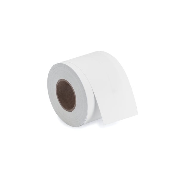 Hellermann Tyton 558-00415 Inkjet Continuous Roll, 3" x 125', White, Polyester, 125'/roll