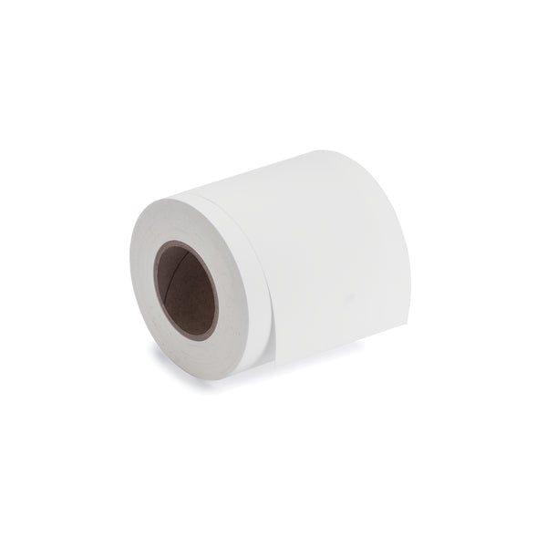 Hellermann Tyton 558-00398 Inkjet Continuous Roll, 4" x 125', White, Polypropylene, 125'/roll