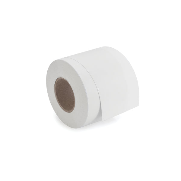 Hellermann Tyton 558-00702 Inkjet EDP Continuous Roll, 4" x 100', White, Removable Paper, 100'/roll