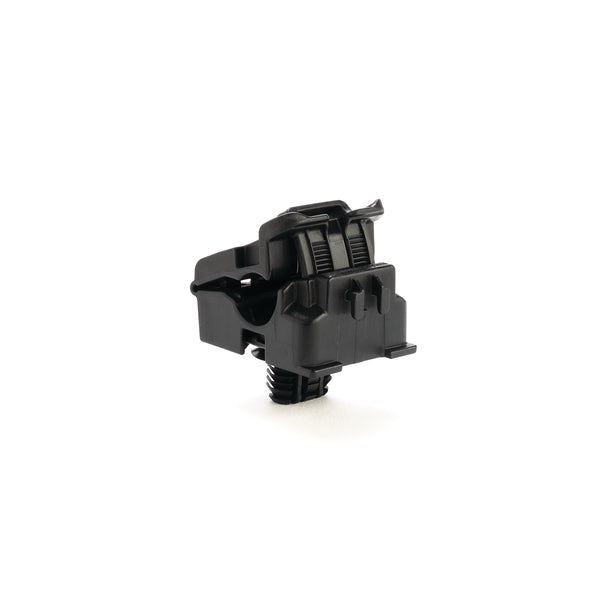 Hellermann Tyton 156-02622 Fir Tree Mount Ratchet Clamp, 0.24 - 0.54" Bundle Dia, FT9X17, PA66HIRHSUV, Black, 250/ctn