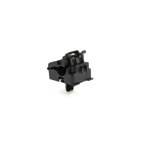Hellermann Tyton 156-02618 Fir Tree Mount Ratchet Clamp, 0.24 - 0.54" Bundle Dia, FT7X12, PA66HIRHSUV, Black, 250/ctn