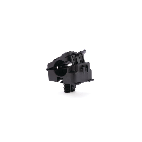 Hellermann Tyton 156-02632 Fir Tree Mount Ratchet Clamp, 0.50 - 0.77" Bundle Dia, FT9X17, PA66HIRHSUV, Black, 250/ctn