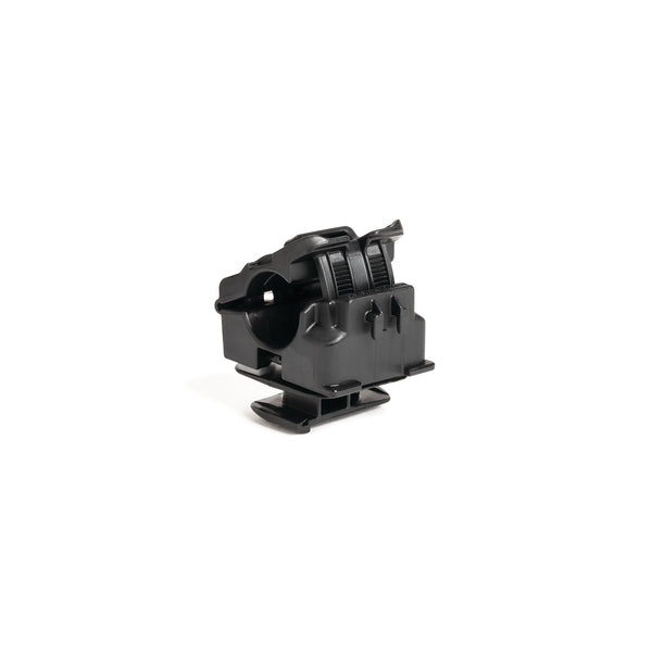 Hellermann Tyton 156-03001 Quick2Clamp, Ratchet, 0.50" - 0.77" Bundle Dia, 1-5/8" Strut Attachment, PA66HIRHSUV, Black, 25/bg
