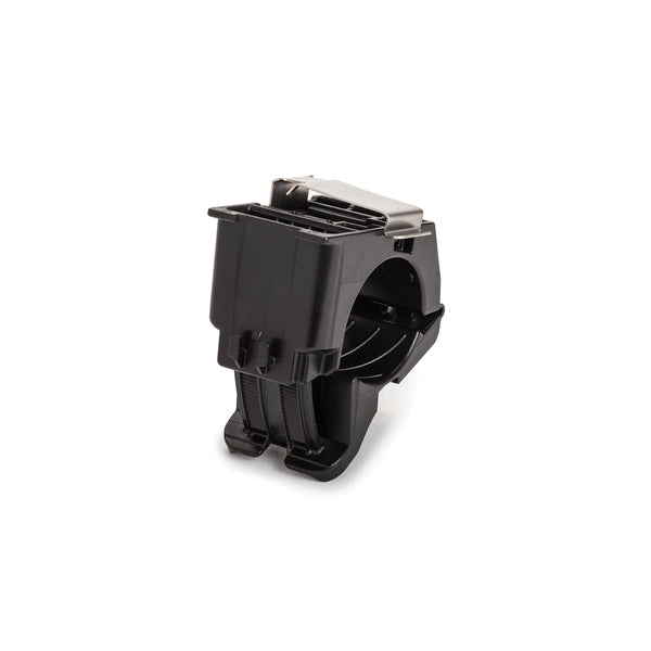 Hellermann Tyton 156-04197 Inline Ratchet Clamp for ATI, 0.76 - 1.42" Bundle Dia, PA66HIRHSUV/SS, Black, 200/ctn