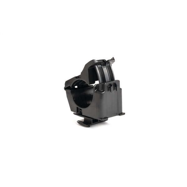 Hellermann Tyton 156-03002 Quick2Clamp, Ratchet, 0.76" - 1.42" Bundle Dia, 1-5/8" Strut Attachment, PA66HIRHSUV, Black, 200/box