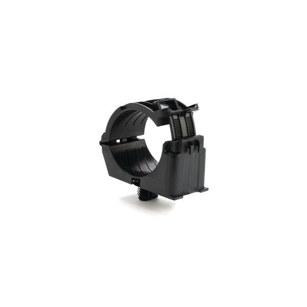 Hellermann Tyton 156-02721 Fir Tree Mount Ratchet Clamp, 1.42 - 2.0" Bundle Dia, FT9X17, PA66HIRHSUV, Black, 25/bg