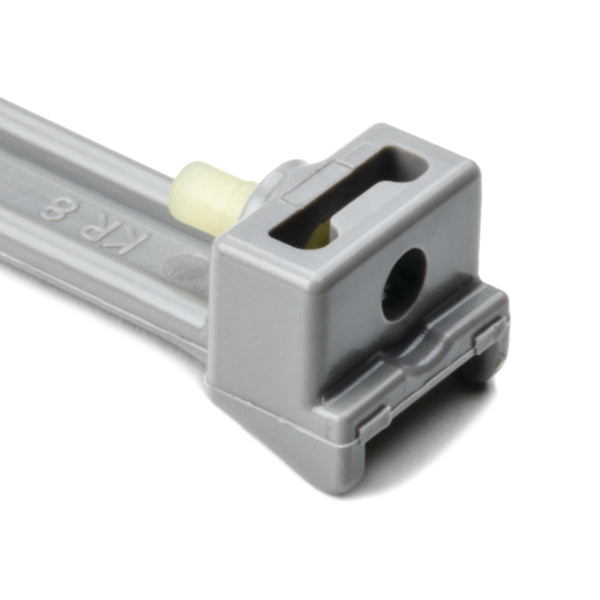 Hellermann Tyton 121-83378 Kabelrap Tie, 13.3" Long, 176lb Tensile Strength, PA46, Gray, 50/pkg