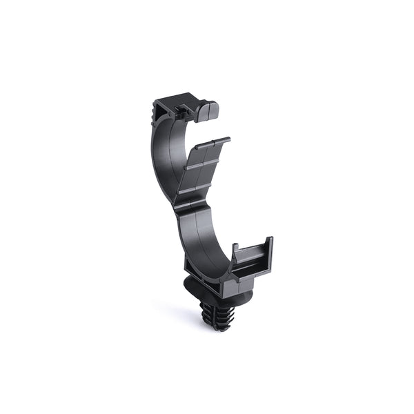 Hellermann Tyton 151-02536 LOC Locking Clamp, 20-25 mm, with 4 x Oval Fir Tree, PA66HIRHSUV, Black, 1000/ctn