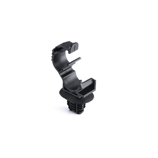 Hellermann Tyton 151-01306 LOC Locking Clamp, 5-9 mm, with 4 x Oval Fir Tree, PA66HIRHSUV, Black, 1700/ctn