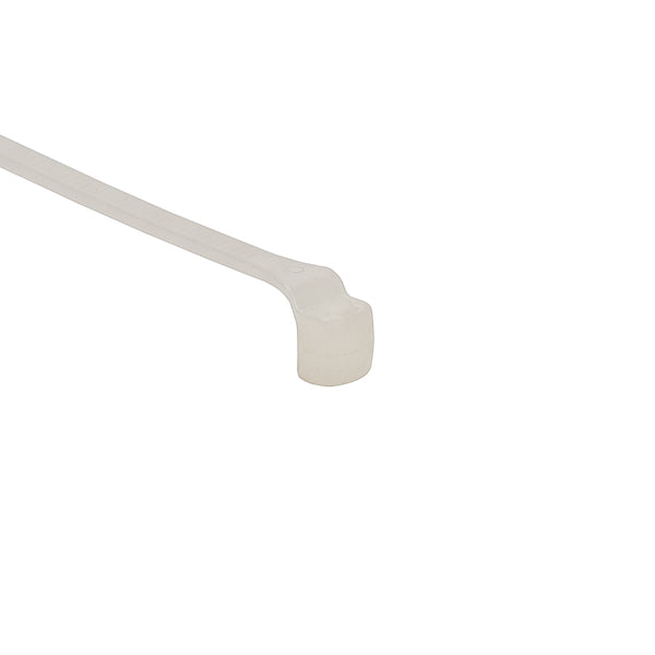 Hellermann Tyton 112-00067 Low Profile Cable Tie, 10.4" Long, 40 lb Tensile Strength, PA66, Natural, 100/pkg