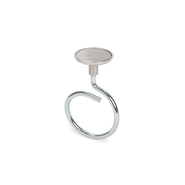 Hellermann Tyton 151-04038 Magnetic Bridle Ring, Large, 2” Dia Ring, Neodymium Magnet/Steel, 90lb Pull Force, 100/Box
