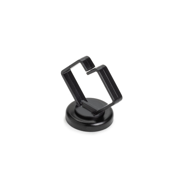 Hellermann Tyton 151-04032 Magnetic Clip, Large, 1", Neodymium Magnet/POM/ST, 15lb Pull Force, Black, 100/bg