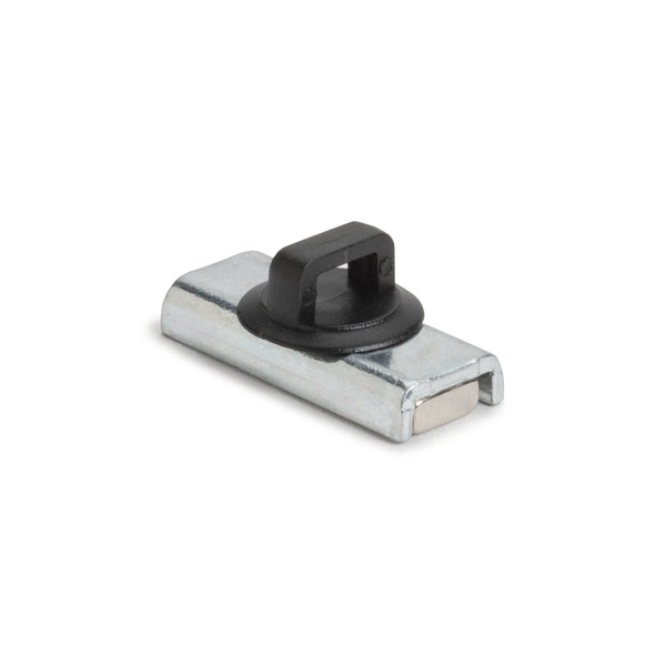 Hellermann Tyton 151-03650 Magnetic Pipe Mount, 1.02", Neodymium Magnet/POM/ST, 15lb Pull Force, 100/bag
