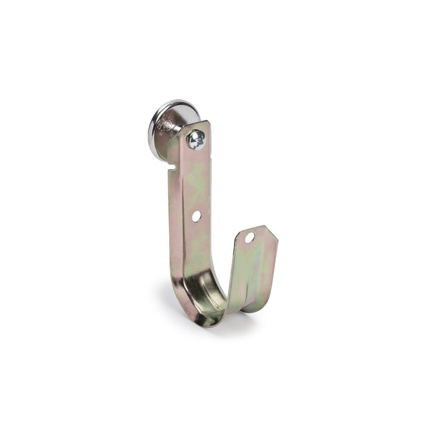 Hellermann Tyton 151-04044 Magnetic J-Hook 2” Dia Hook, Side Mount, Neodymium Magnet/Steel, 90lb Pull Force, 25/box