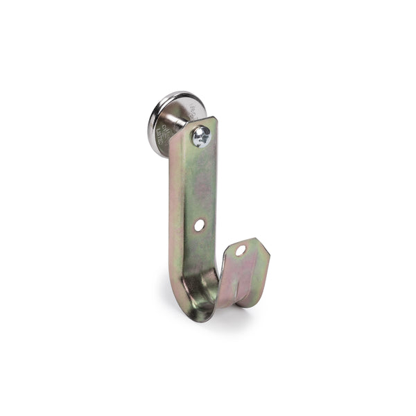 Hellermann Tyton 151-04043 Magnetic J-Hook 1-5/16” Dia Hook, Side Mount, Neodymium Magnet/Steel, 90lb Pull Force, 25/box