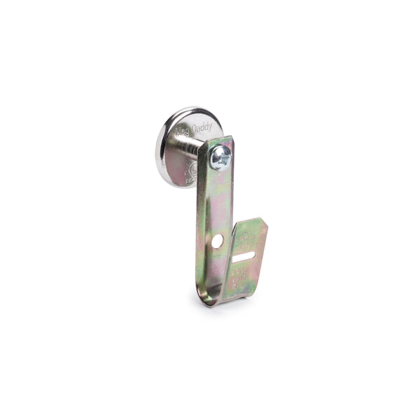Hellermann Tyton 151-03654 Magnetic J-Hook 3/4” Dia Hook, Side Mount, Neodymium Magnet/Steel, 90lb Pull Force, 100/box