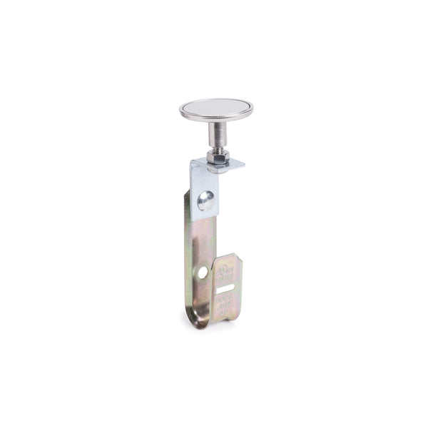 Hellermann Tyton 151-03655 Magnetic J-Hook 3/4” Dia Hook, Top Mount, Neodymium Magnet/Steel, 90lb Pull Force, 10/box