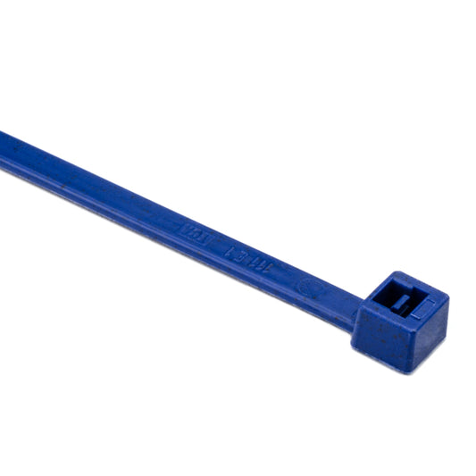 Hellermann Tyton 111-00829 Metal Content Tie, 6" Long, 30lb Tensile Strength, PA66MP, Blue, 100/pkg