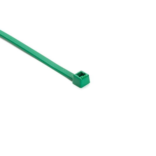 Hellermann Tyton 111-01169 Metal Content Tie, 15" Long, 50lb Tensile Strength, PA66MP, Green, 100/pkg