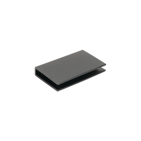 Hellermann Tyton 133-01476 Mini Channel, 1.97" Long, U-Shape, PPT20, Black, 3000/pkg