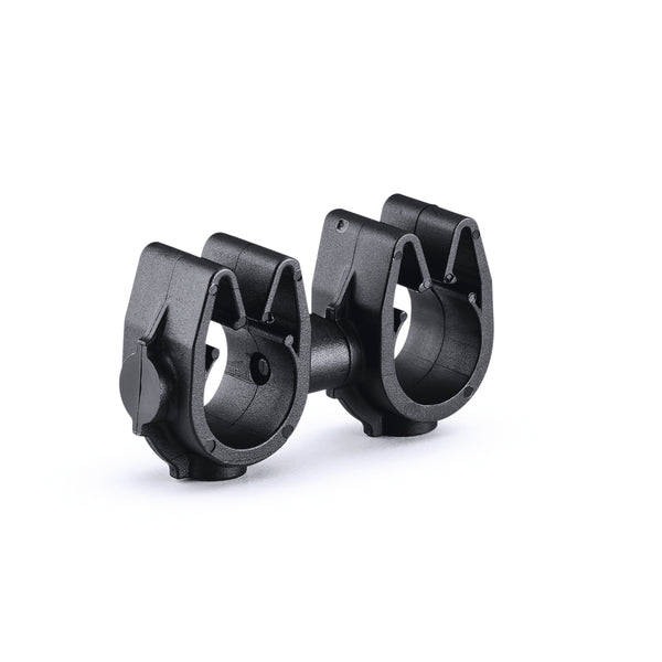 Hellermann Tyton 156-02334 MOC Clip to MOC Clip, 10 mm, 10 mm, PA66HIRHSUV, Black, 2000/ctn