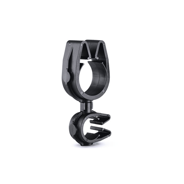Hellermann Tyton 156-02064 MOC Clip to MOC Clip Perpendicular, 10 mm, 19 mm Perpendicular, PA66HIRHSUV, Black, 2000/ctn