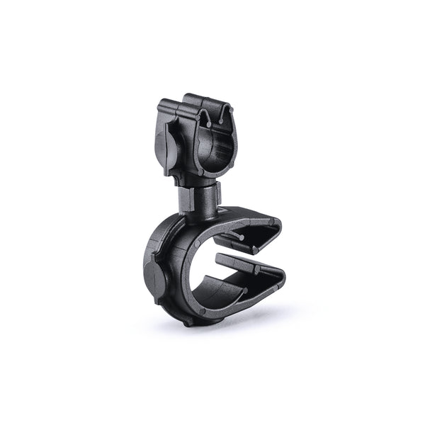 Hellermann Tyton 156-02057 MOC Clip to MOC Clip Perpendicular, 10 mm, 7 mm Perpendicular, PA66HIRHSUV, Black, 2000/ctn