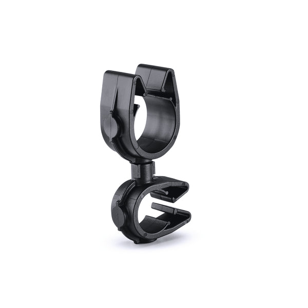 Hellermann Tyton 156-02087 MOC Clip to MOC Clip Perpendicular, 12 mm, 16 mm Perpendicular, PA66HIRHSUV, Black, 2000/ctn