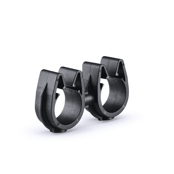 Hellermann Tyton 156-02349 MOC Clip to MOC Clip, 14 mm, 14 mm, PA66HIRHSUV, Black, 500/ctn
