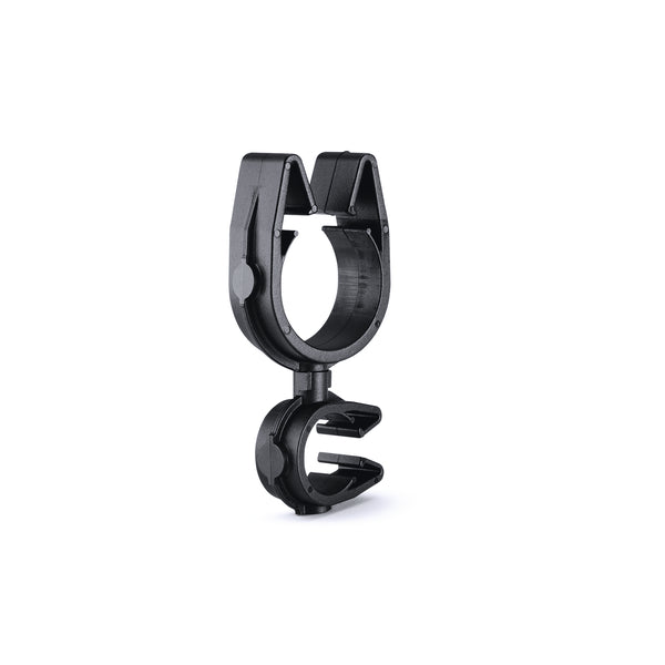 Hellermann Tyton 156-02113 MOC Clip to MOC Clip Perpendicular, 14 mm, 22 mm Perpendicular, PA66HIRHSUV, Black, 2000/ctn
