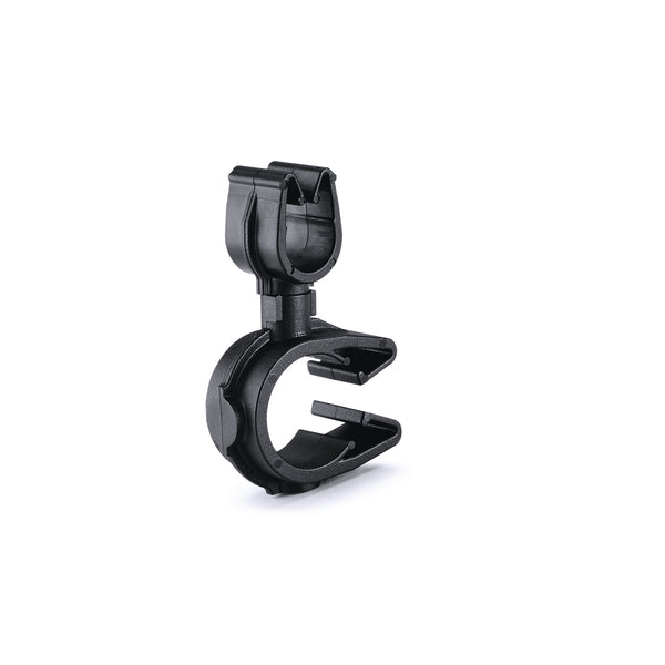 Hellermann Tyton 156-02106 MOC Clip to MOC Clip Perpendicular, 14 mm, 8 mm Perpendicular, PA66HIRHSUV, Black, 2000/ctn