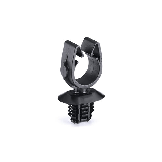 Hellermann Tyton 151-01769 MOC Clip, 14 mm, with 4 x Oval Fir Tree, PA66HIRHSUV, Black, 3000/ctn