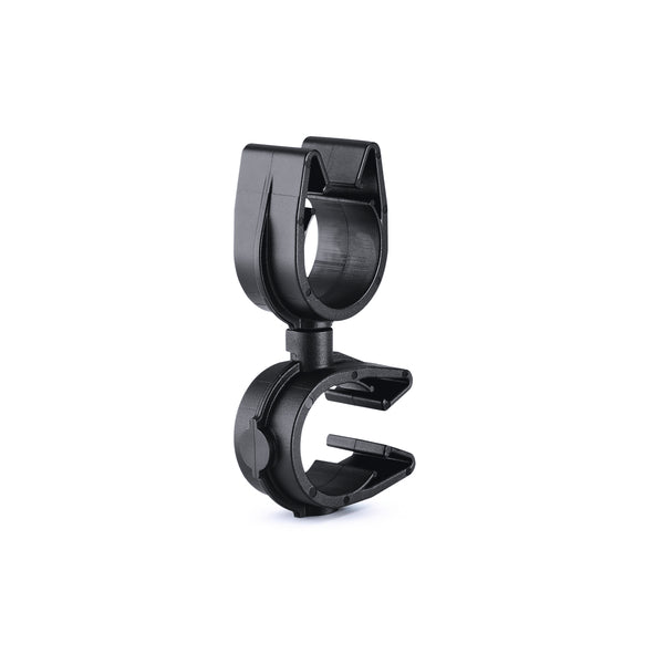 Hellermann Tyton 156-02135 MOC Clip to MOC Clip Perpendicular, 16 mm, 16 mm Perpendicular, PA66HIRHSUV, Black, 2000/ctn