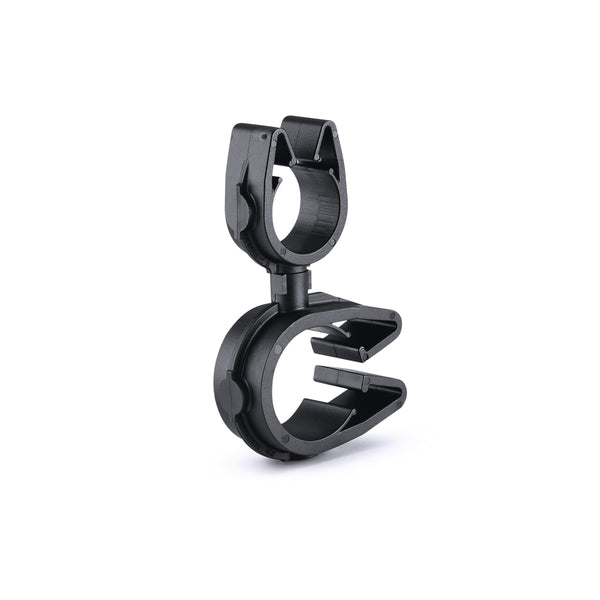 Hellermann Tyton 156-02182 MOC Clip to MOC Clip Perpendicular, 22 mm, 14 mm Perpendicular, PA66HIRHSUV, Black, 2000/ctn