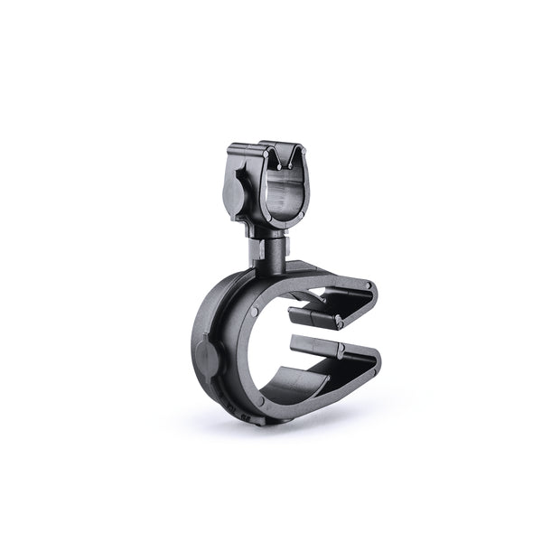 Hellermann Tyton 156-02179 MOC Clip to MOC Clip Perpendicular, 22 mm, 9 mm Perpendicular, PA66HIRHSUV, Black, 2000/ctn