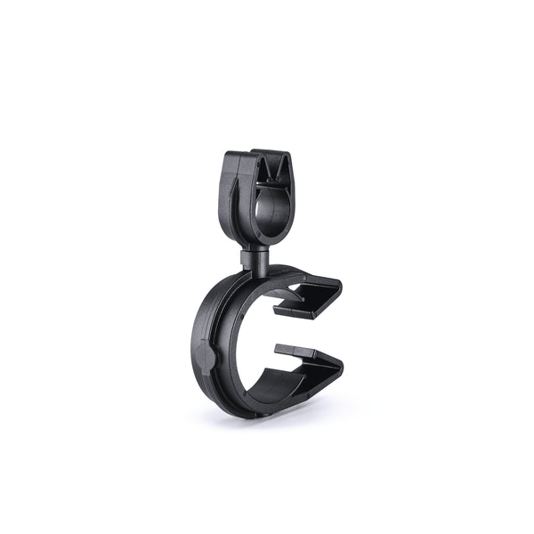 Hellermann Tyton 156-02205 MOC Clip to MOC Clip Perpendicular, 26 mm, 12 mm Perpendicular, PA66HIRHSUV, Black, 2000/ctn