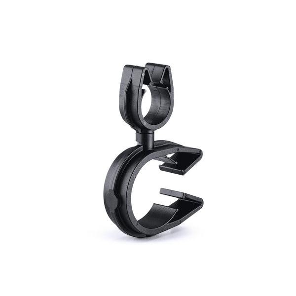 Hellermann Tyton 156-02206 MOC Clip to MOC Clip Perpendicular, 26 mm, 14 mm Perpendicular, PA66HIRHSUV, Black, 2000/ctn