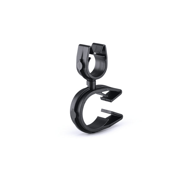 Hellermann Tyton 156-02207 MOC Clip to MOC Clip Perpendicular, 26 mm, 16 mm Perpendicular, PA66HIRHSUV, Black, 1000/ctn