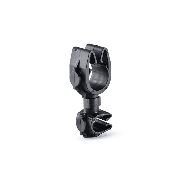 Hellermann Tyton 156-01929 MOC Clip to MOC Clip Perpendicular, 5 mm, 10 mm Perpendicular, PA66HIRHSUV, Black, 2000/ctn