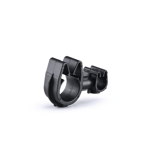 Hellermann Tyton 156-02286 MOC Clip to MOC Clip, 5 mm, 12 mm, PA66HIRHSUV, Black, 2000/ctn