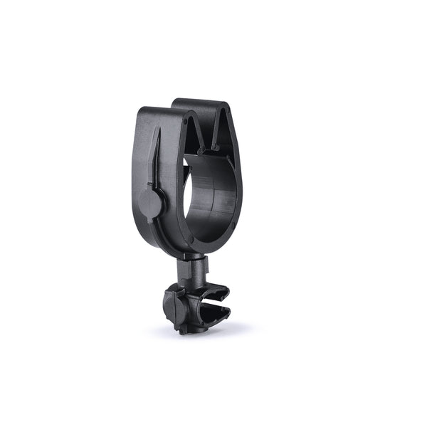 Hellermann Tyton 156-01933 MOC Clip to MOC Clip Perpendicular, 5 mm, 19 mm Perpendicular, PA66HIRHSUV, Black, 2000/ctn