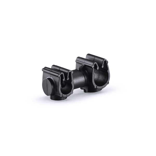 Hellermann Tyton 156-02281 MOC Clip to MOC Clip, 5 mm, 6 mm, PA66HIRHSUV, Black, 2000/ctn