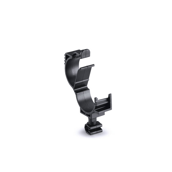 Hellermann Tyton 156-01875 LOC Locking Clamp, 15-19 mm, to MOC Clip, 5 mm, PA66HIRHSUV, Black, 1000/ctn