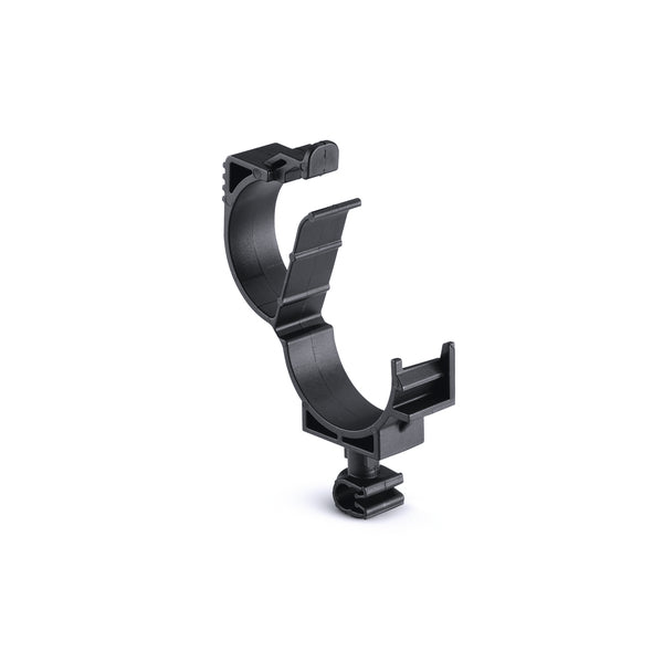 Hellermann Tyton 156-01899 LOC Locking Clamp, 20-25 mm, to MOC Clip, 5 mm, PA66HIRHSUV, Black, 1000/ctn