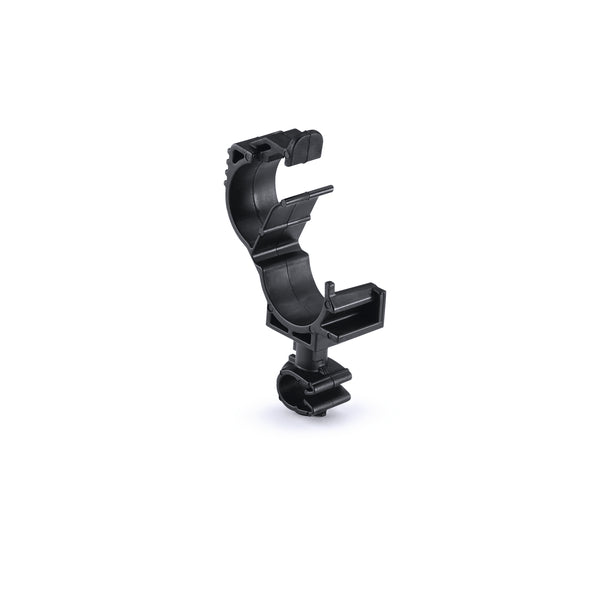 Hellermann Tyton 156-01853 LOC Locking Clamp, 10-14 mm, to MOC Clip, 6 mm, PA66HIRHSUV, Black, 2500/ctn
