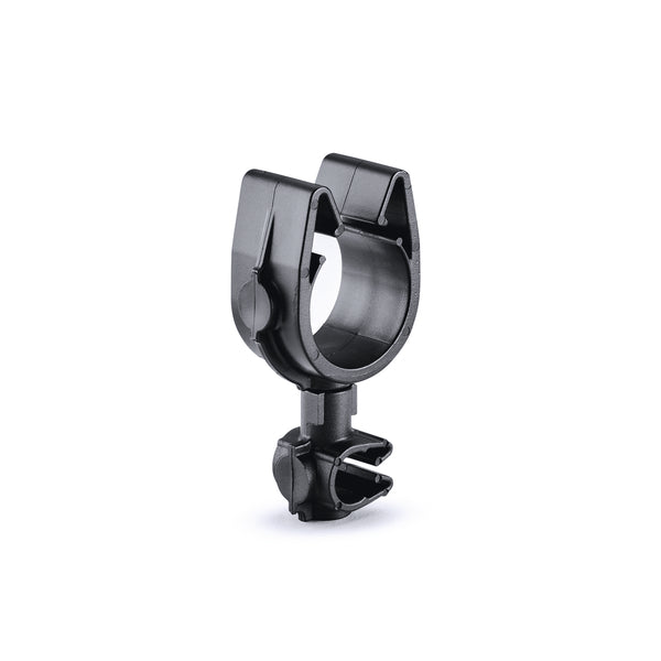 Hellermann Tyton 156-01980 MOC Clip to MOC Clip Perpendicular, 7 mm, 16 mm Perpendicular, PA66HIRHSUV, Black, 2000/ctn