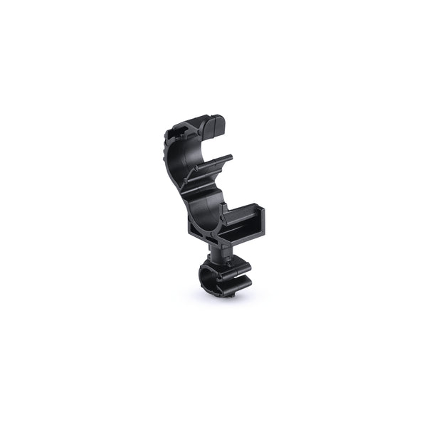 Hellermann Tyton 156-01831 LOC Locking Clamp, 5-9 mm, to MOC Clip, 7 mm, PA66HIRHSUV, Black, 2000/ctn